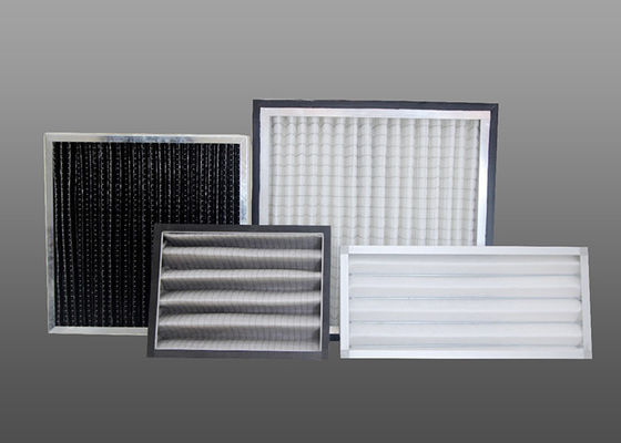 Aluminum Alloy Profile Pleated Panel Filters