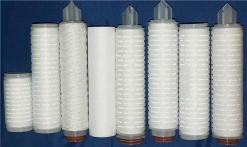 Microporous 99% 50um PP Pleated Filter Cartridge