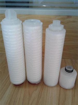 acids alkalis resistant 40″ PP 20 Micron Pleated Water Filter