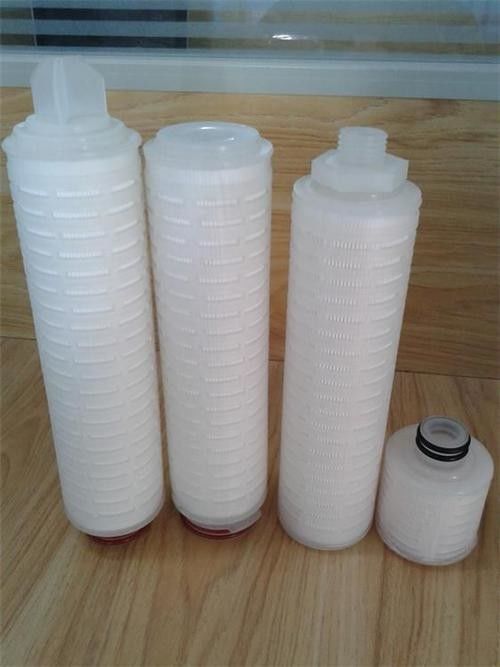 acids alkalis resistant 40″ PP 20 Micron Pleated Water Filter