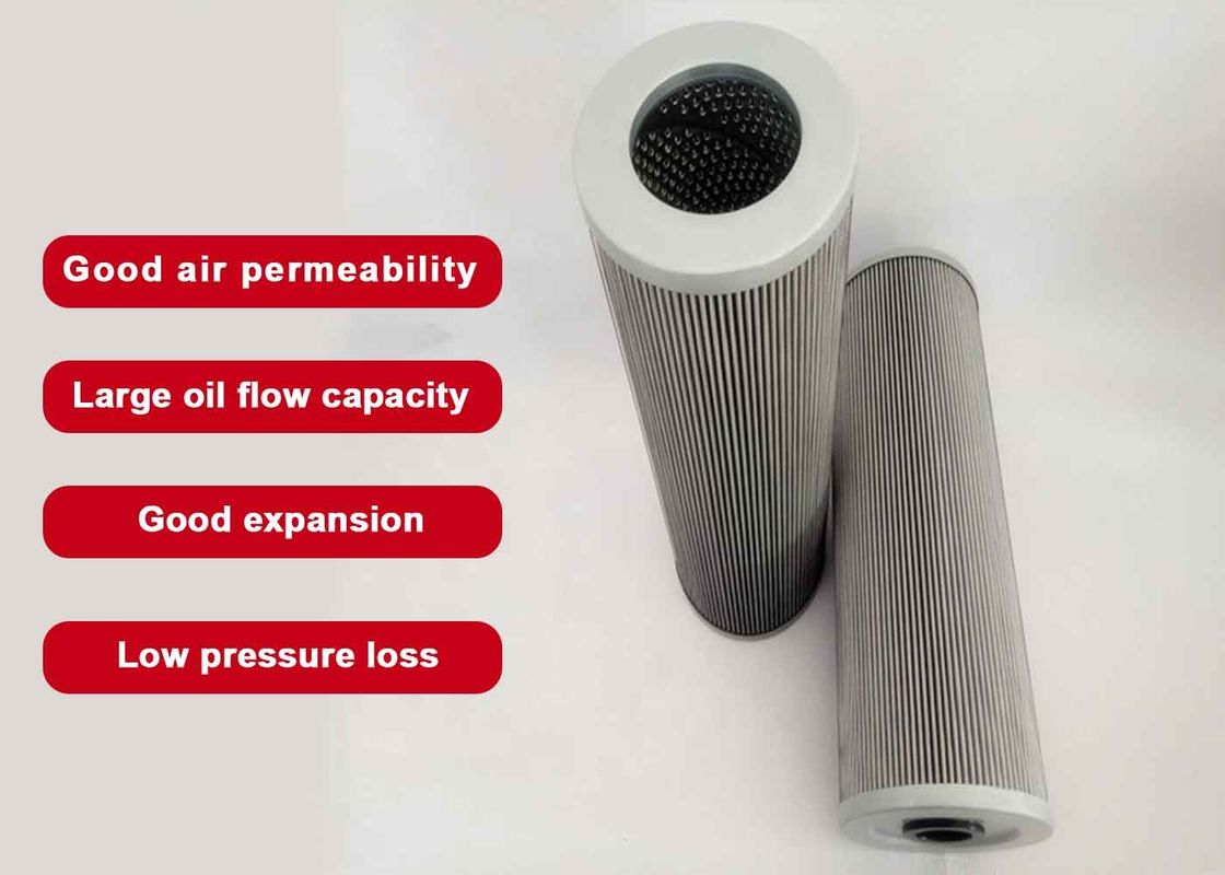 Glass Fiber Filter System 3UM ISO 2943 Hydraulic Oil Filter Cartridge